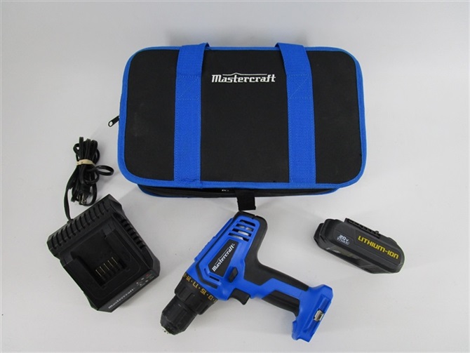 Mastercraft maximum cordless discount drill