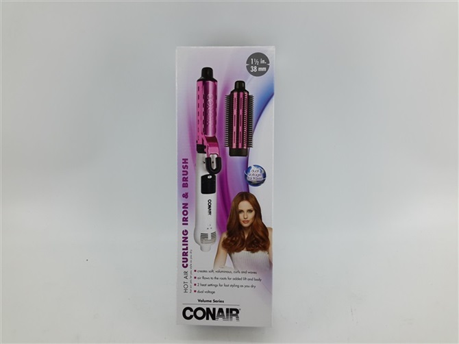 Conair hot air clearance curling iron and brush