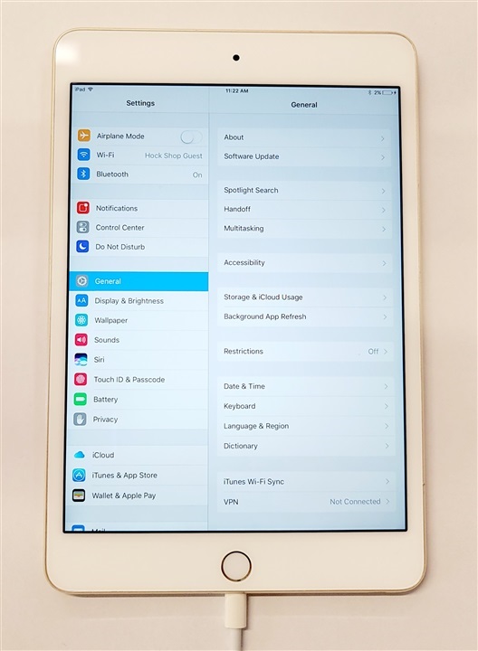 IPAD MINI 4TH GEN