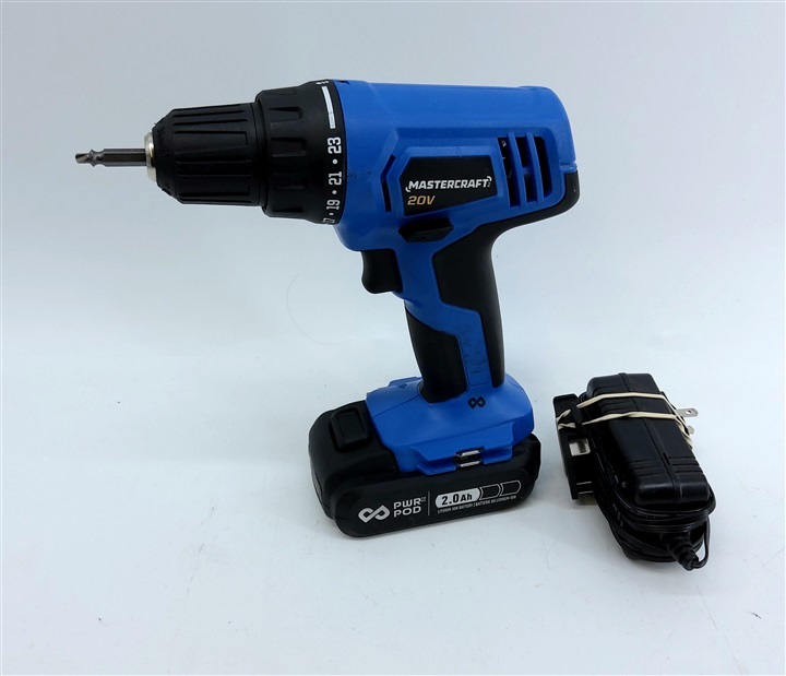 Hock Shop Marketplace MASTERCRAFT 20V DRILL