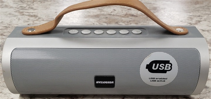 Sylvania bluetooth cheap speaker sp495