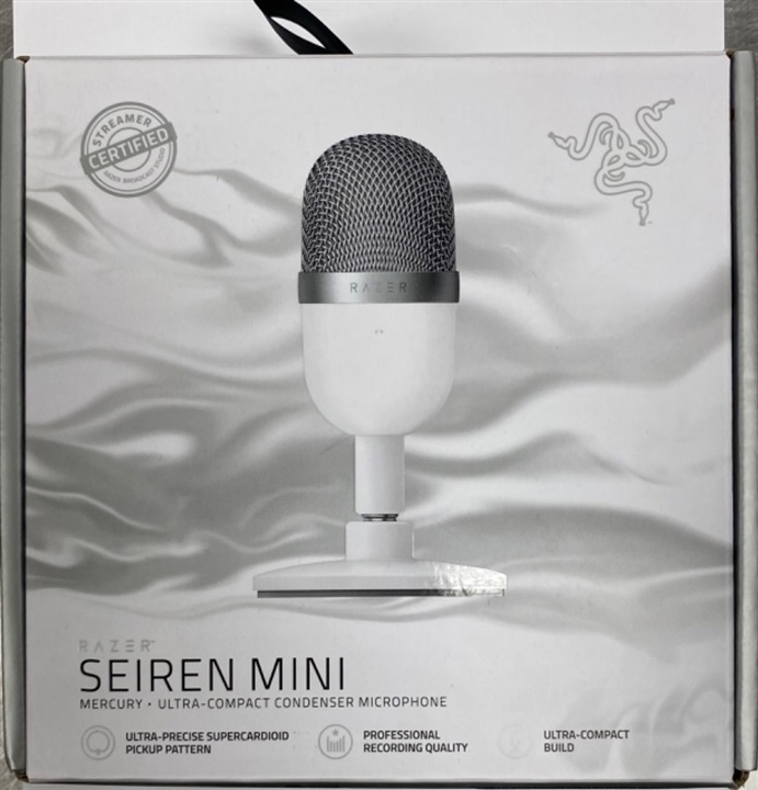 Razer Seiren Mini（マーキュリーホワイト） 【公式通販】