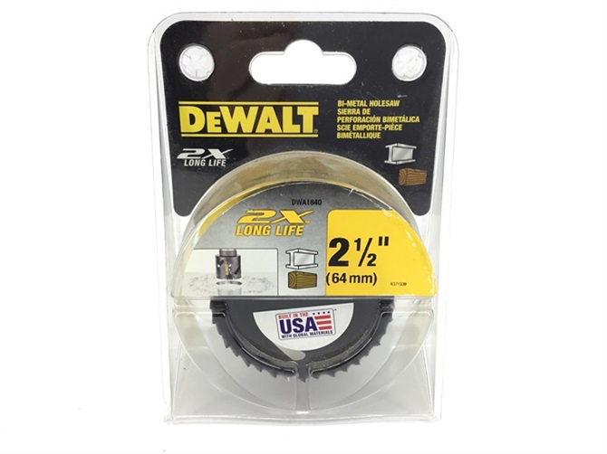 2.5 metal deals hole saw