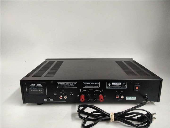 Rotel Rb 951 Hock Shop Marketplace | ROTEL RB-951 POWER AMPLIFIER